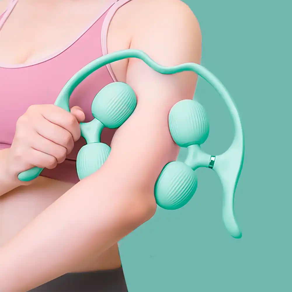 фото Массажер для тела и шеи Proiron, зеленый, арт. АМК0102 в интернет-магазине спортивных товаров МЯЧИКИ