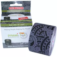 фото Тейп динамический Dynamic Tape ECO 5*5 черный/серое тату в интернет-магазине спортивных товаров МЯЧИКИ