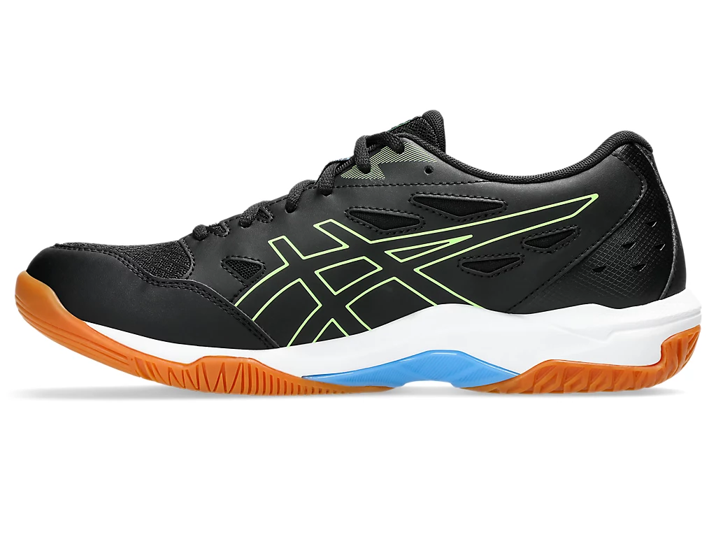 фото Волейбольные кроссовки Asics Gel-Rocket 11, чёрно-синие в интернет-магазине спортивных товаров МЯЧИКИ