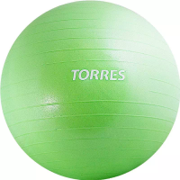 фото Фитбол "TORRES" высокой плотности, антивзрыв, зеленый, 65 см, с насосом в интернет-магазине спортивных товаров МЯЧИКИ
