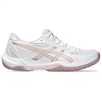 фото Волейбольные кроссовки женские Asics Gel-Rocket 12, Белый/Жемчужно-розовый в интернет-магазине спортивных товаров МЯЧИКИ
