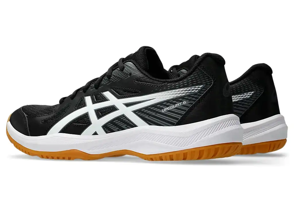 фото Волейбольные кроссовки Asics Upcourt 6, чёрный в интернет-магазине спортивных товаров МЯЧИКИ