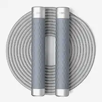 фото Скакалка скоростнаяProiron  ПРОФИ с подшипником, серая, арт. ПРО1202 в интернет-магазине спортивных товаров МЯЧИКИ