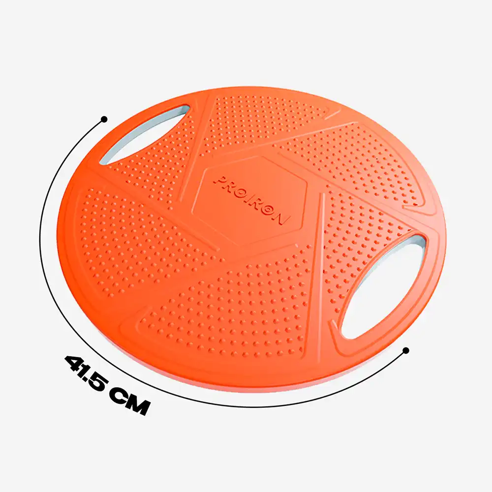 фото Диск балансировочный Proiron 41,5х41,5х8,5cm, оранжевый, арт. ДБ001 в интернет-магазине спортивных товаров МЯЧИКИ