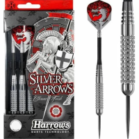 фото Harrows Silver Arrows  20gr, хромированная латунь. Дротики для дартса в интернет-магазине спортивных товаров МЯЧИКИ