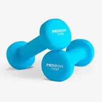 фото Proiron Гантели неопреновые 2шт по 1кг, синие, арт. Г2010СНЕО в интернет-магазине спортивных товаров МЯЧИКИ