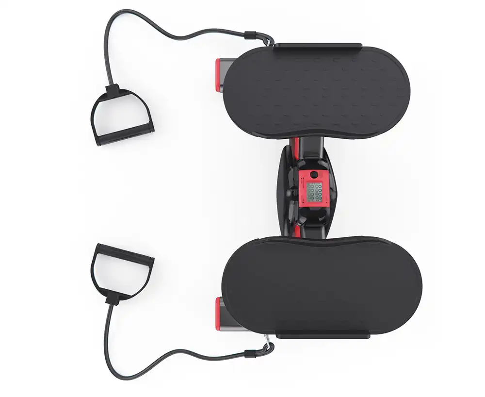 фото Балансировочный степпер DFC SC-S012E / red с эспандерами в интернет-магазине спортивных товаров МЯЧИКИ