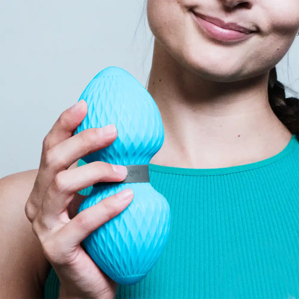 фото Массажный ролик для МФР массажа Proiron 15х6,5 см, синий, арт. МР156502 в интернет-магазине спортивных товаров МЯЧИКИ