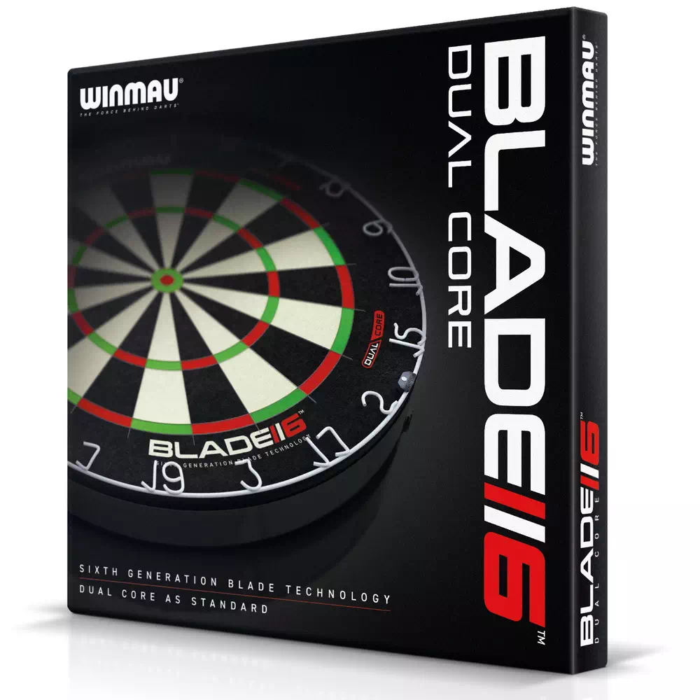 фото Мишень для дартса Winmau Blade 6 Dual Core в интернет-магазине спортивных товаров МЯЧИКИ