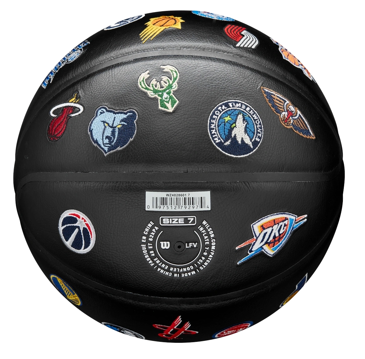 фото Мяч баскетбольный 7 Wilson NBA ALL TEAM PREMIERE