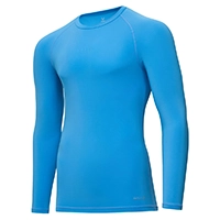 фото Футболка компрессионная с длинным рукавом PerFormDRY Baselayer LS Tee, голубой в интернет-магазине спортивных товаров МЯЧИКИ