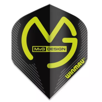 фото Winmau MvG Prism Delta black. Оперение для дротиков в интернет-магазине спортивных товаров МЯЧИКИ