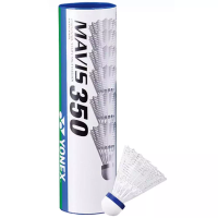 фото Воланы пластиковые Yonex Mavis 350 White middle speed (6шт.) в интернет-магазине спортивных товаров МЯЧИКИ