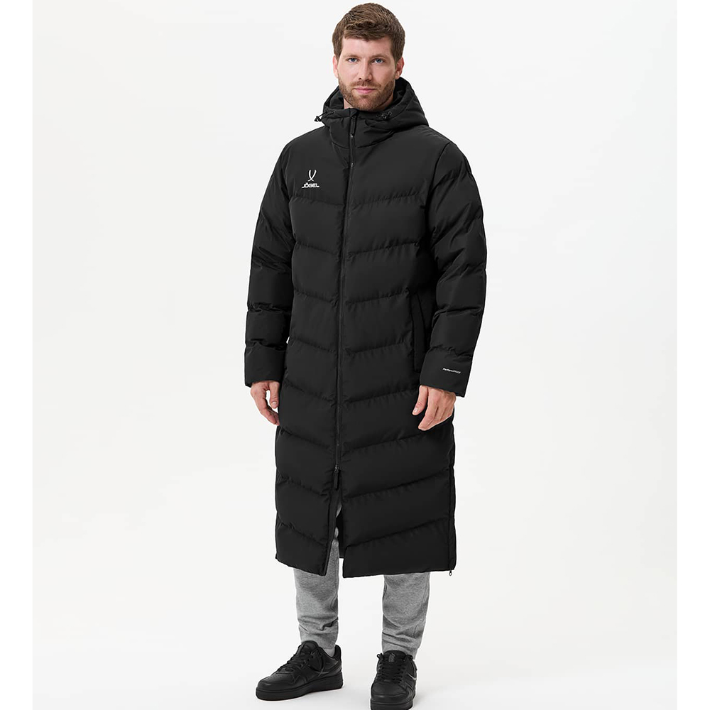 фото Пальто утепленное ESSENTIAL PerFormPROOF Padded Coat, черный в интернет-магазине спортивных товаров МЯЧИКИ