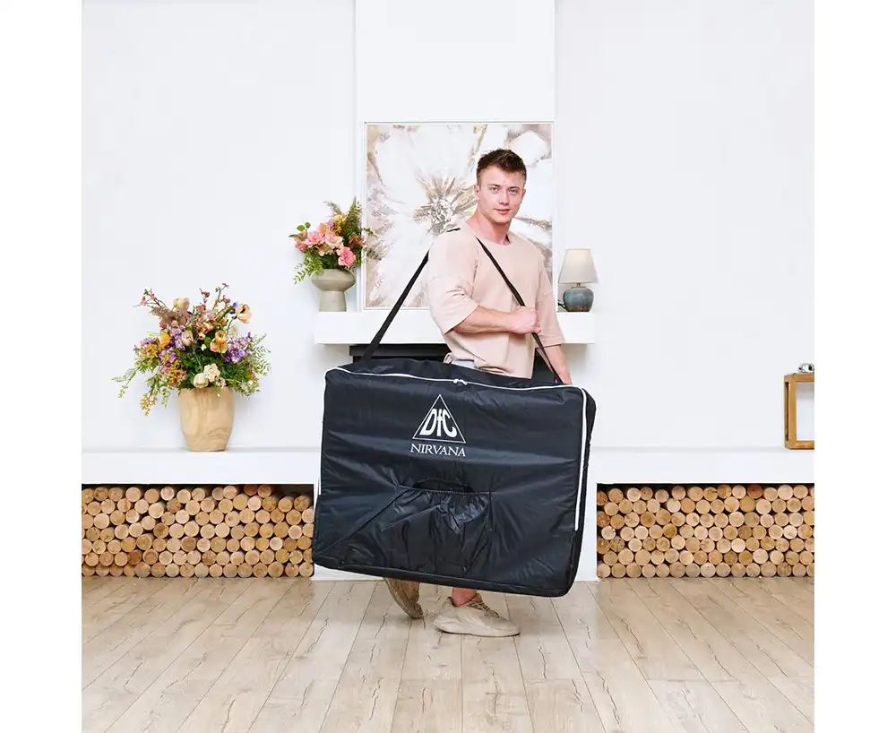 фото Массажный стол DFC NIRVANA Elegant, 186 x 70 см, голубой в интернет-магазине спортивных товаров МЯЧИКИ