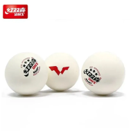 фото Мячи для настольного тенниса DHS RS40+WTT 3*** ITTF, 1 шт., бел. пластик в интернет-магазине спортивных товаров МЯЧИКИ