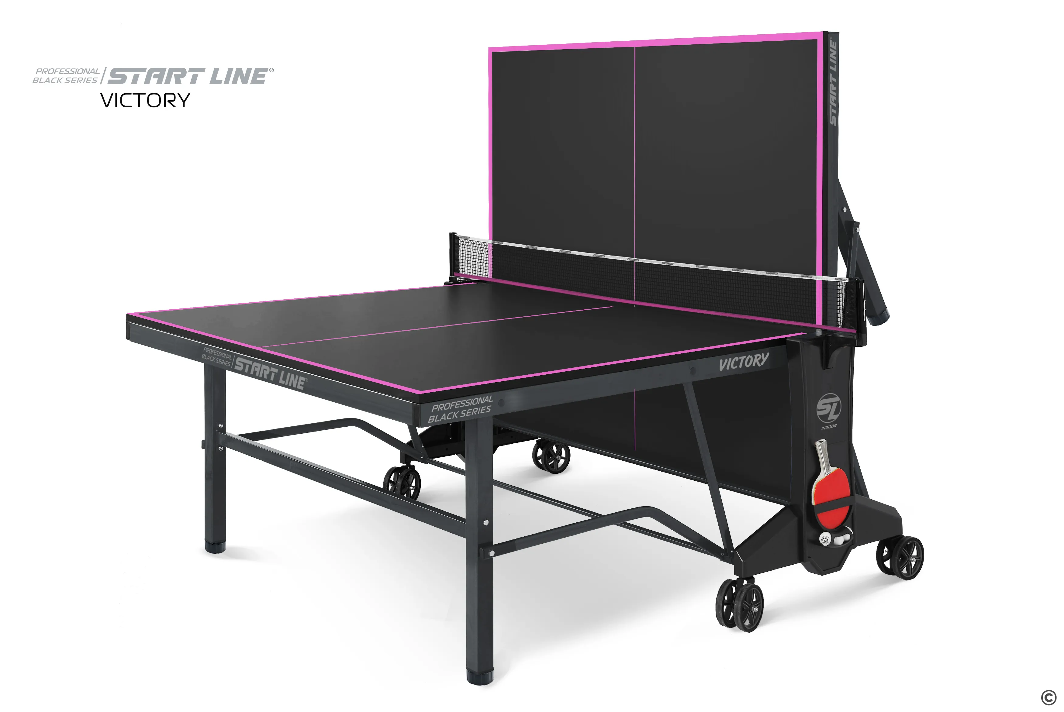 фото Стол теннисный VICTORY Black в интернет-магазине спортивных товаров МЯЧИКИ