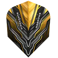 фото Оперение для дротиков HARROWS SUPERGRIP ULTRA gold в интернет-магазине спортивных товаров МЯЧИКИ