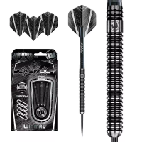 фото Winmau Blackout 22 gr. 90% вольфрам. Дротики для дартса в интернет-магазине спортивных товаров МЯЧИКИ