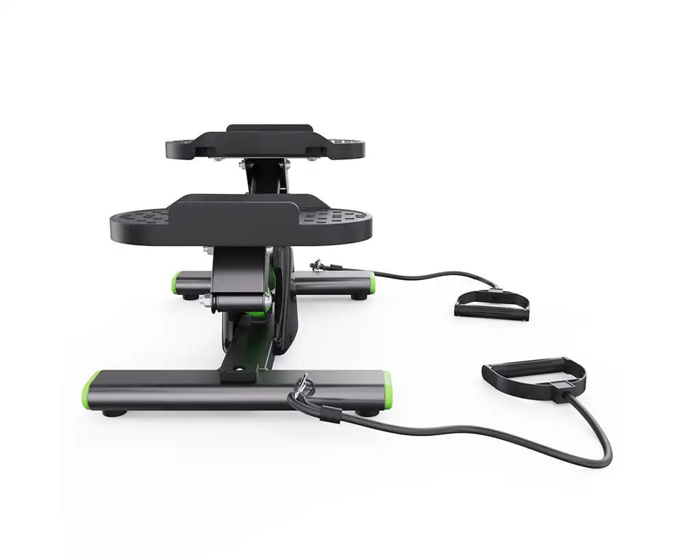 фото Балансировочный степпер DFC SC-S012E / green с эспандерами в интернет-магазине спортивных товаров МЯЧИКИ