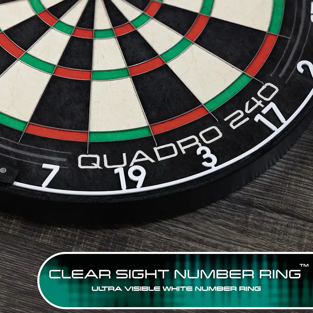 фото Мишень для дартса HARROWS QUADRO 240 в интернет-магазине спортивных товаров МЯЧИКИ