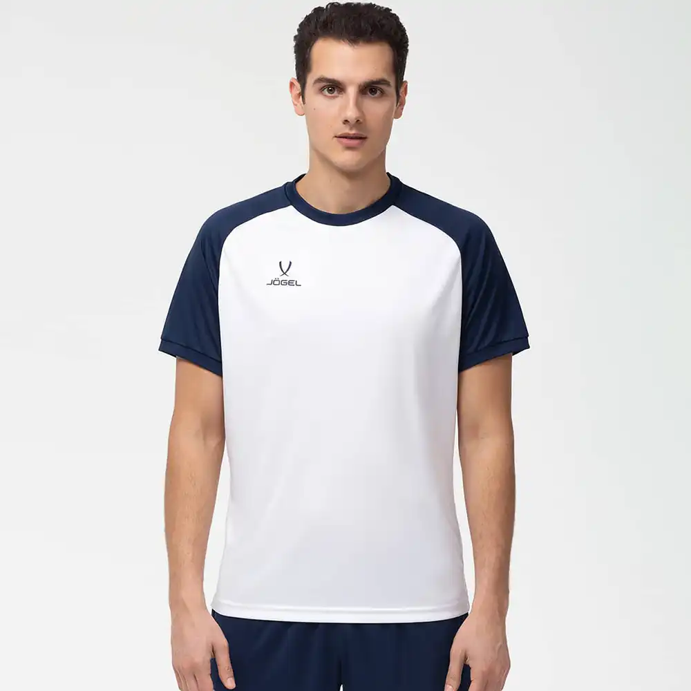 фото Футболка игровая CAMP Reglan Jersey, белый/темно-синий в интернет-магазине спортивных товаров МЯЧИКИ
