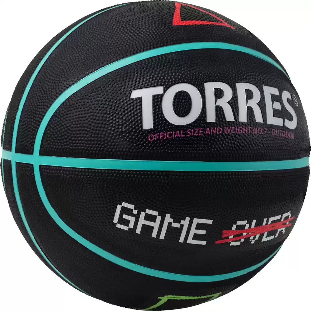фото Мяч баскетбольный 7 Torres Game Over 24