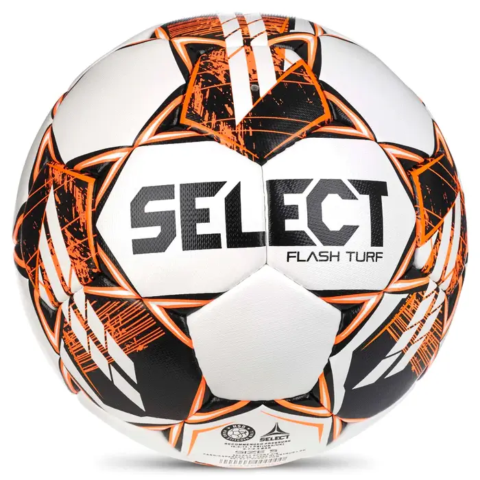 фото Мяч футбольный 4 SELECT Flash Turf white