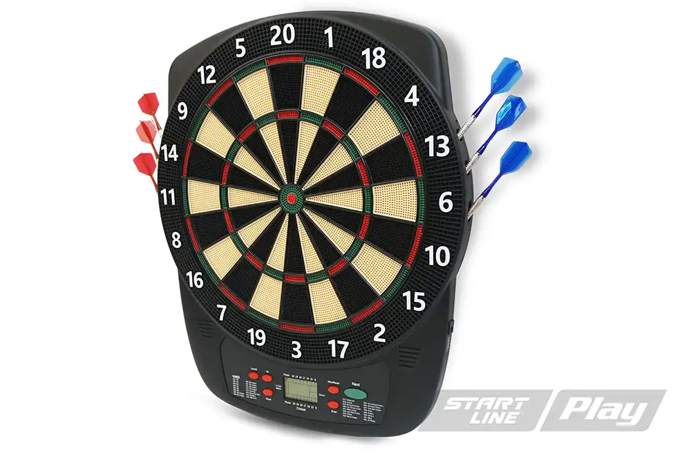фото Комплект для игры в электронный дартс Start Line Play Electronic Dartboard в интернет-магазине спортивных товаров МЯЧИКИ