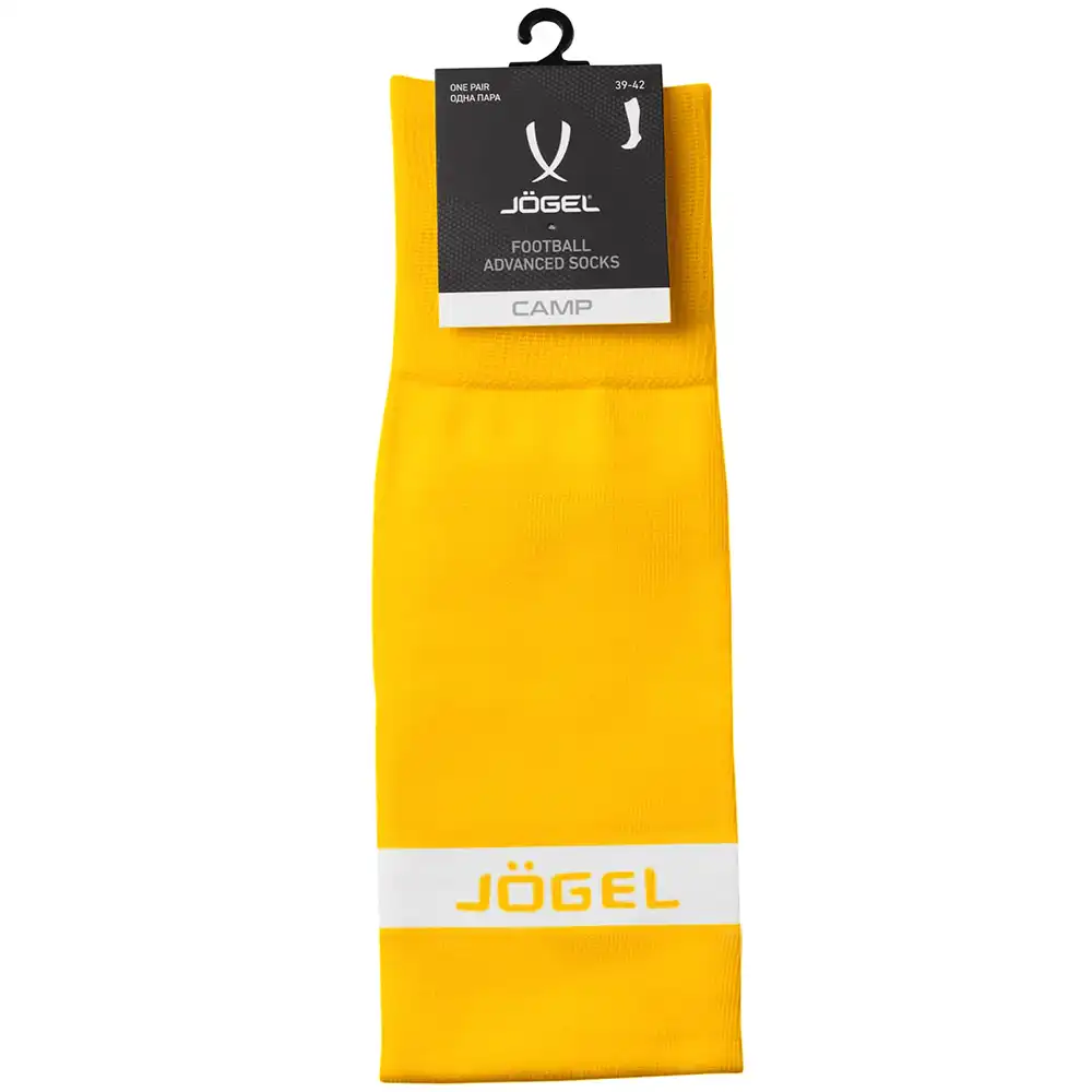 фото Гетры футбольные CAMP ADVANCED SOCKS, желтый/белый в интернет-магазине спортивных товаров МЯЧИКИ