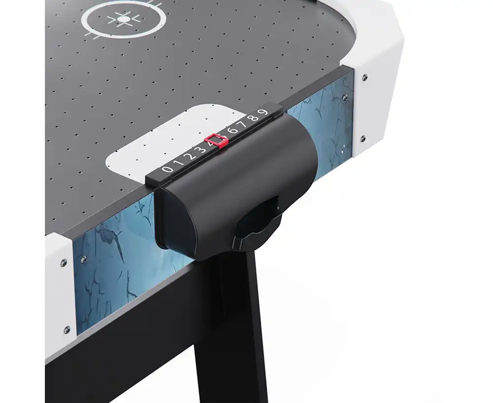 фото Игровой стол - аэрохоккей DFC ASTER 136 х 68 см, складной в интернет-магазине спортивных товаров МЯЧИКИ