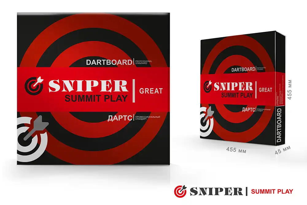 фото Комплект для игры в дартс SNIPER Summit Play Great в интернет-магазине спортивных товаров МЯЧИКИ