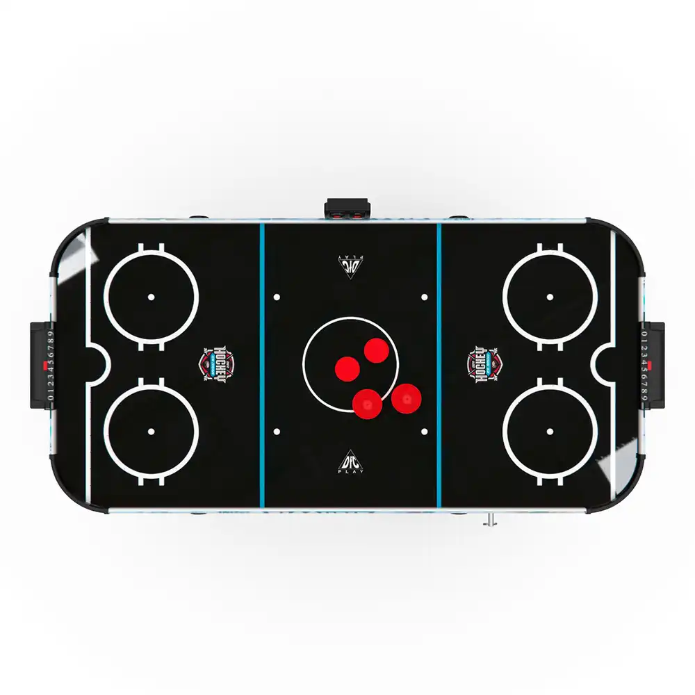 фото Игровой стол - аэрохоккей DFC ICE RIDER AT-140 в интернет-магазине спортивных товаров МЯЧИКИ
