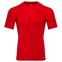 фото Футболка компрессионная Jögel PerFormDRY Baselayer Tee SS 2, красный в интернет-магазине спортивных товаров МЯЧИКИ
