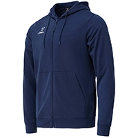 фото Худи на молнии ESSENTIAL Cotton Zip Hoodie, темно-синий в интернет-магазине спортивных товаров МЯЧИКИ