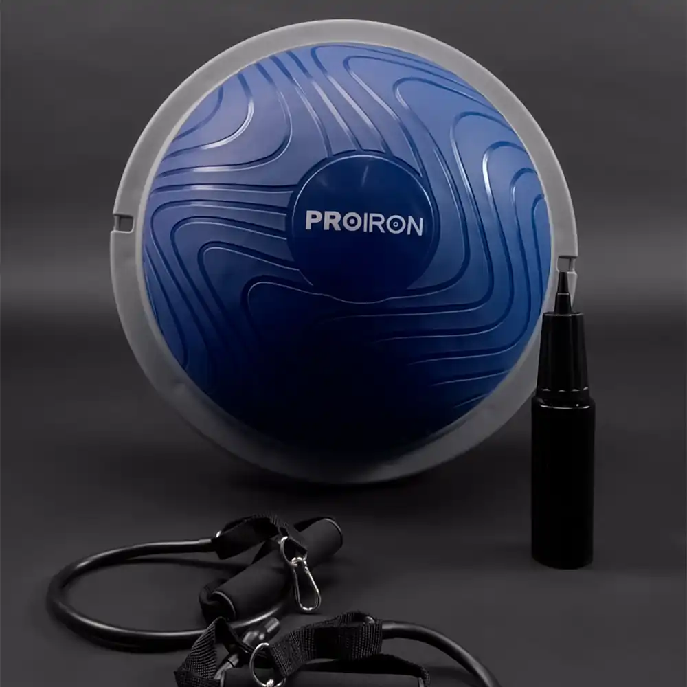 фото Балансировочная платформа Proiron с эспандерами 47см, фиолетовая, арт. БП47Ф в интернет-магазине спортивных товаров МЯЧИКИ