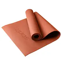 фото Коврик для йоги и фитнеса высокой плотности FM-103 PVC HD, 183x61x0,4 см, индийский каштан в интернет-магазине спортивных товаров МЯЧИКИ