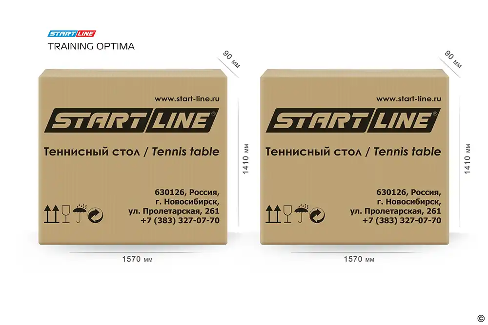 фото Стол теннисный Training Optima Синий в интернет-магазине спортивных товаров МЯЧИКИ