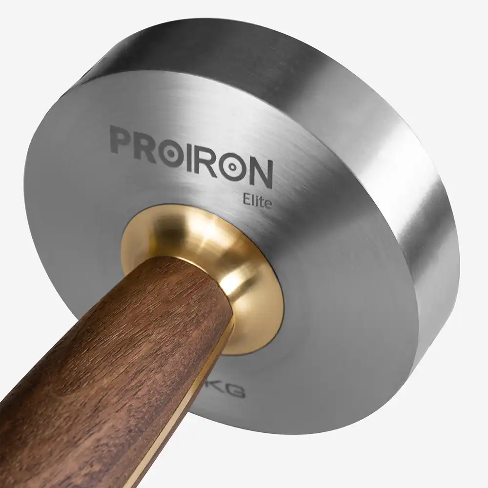 фото Гантель из нержавеющей стали и орехового дерева 6 кг, арт. Г1060НО в интернет-магазине спортивных товаров МЯЧИКИ