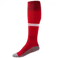 фото Гетры футбольные CAMP ADVANCED SOCKS, красный/белый в интернет-магазине спортивных товаров МЯЧИКИ