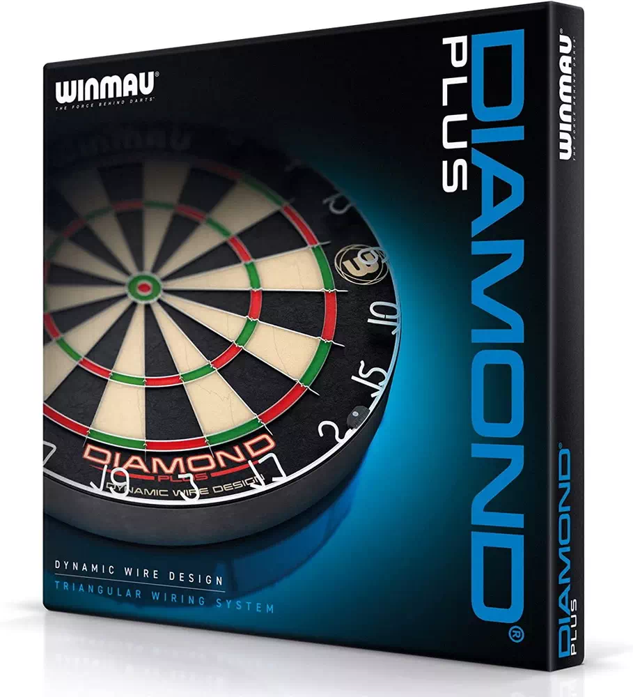 фото Мишень для дартса Winmau Diamond Plus в интернет-магазине спортивных товаров МЯЧИКИ