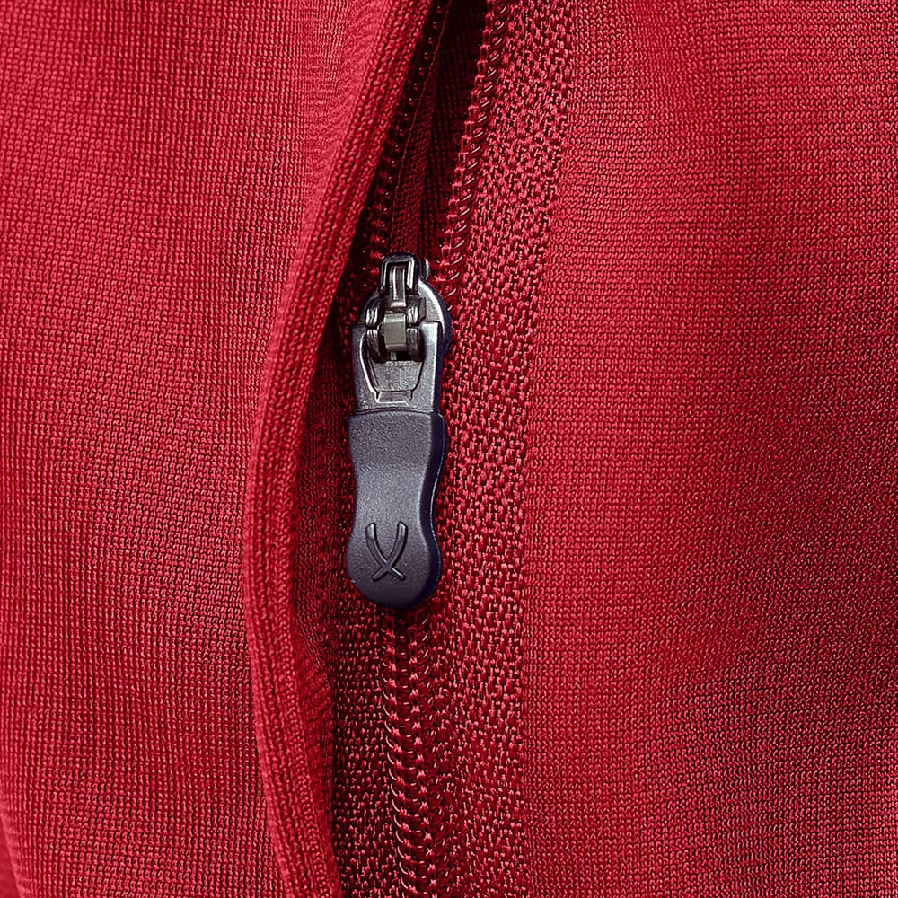 фото Олимпийка DIVISION PerFormDRY Pre-match Knit Jacket, красный в интернет-магазине спортивных товаров МЯЧИКИ