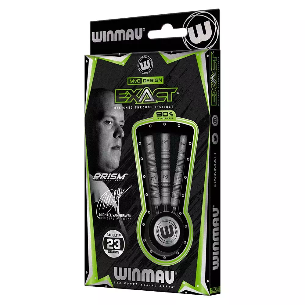 фото Winmau MvG Exact 23gr, 90% вольфрам. Дротики для дартса в интернет-магазине спортивных товаров МЯЧИКИ фото Winmau MvG Exact 23gr, 90% вольфрам. Дротики для дартса в интернет-магазине спортивных товаров МЯЧИКИ