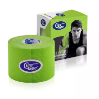 фото Кинезио тейп CureTape Sports Lime, 5 см x 5 м в интернет-магазине спортивных товаров МЯЧИКИ