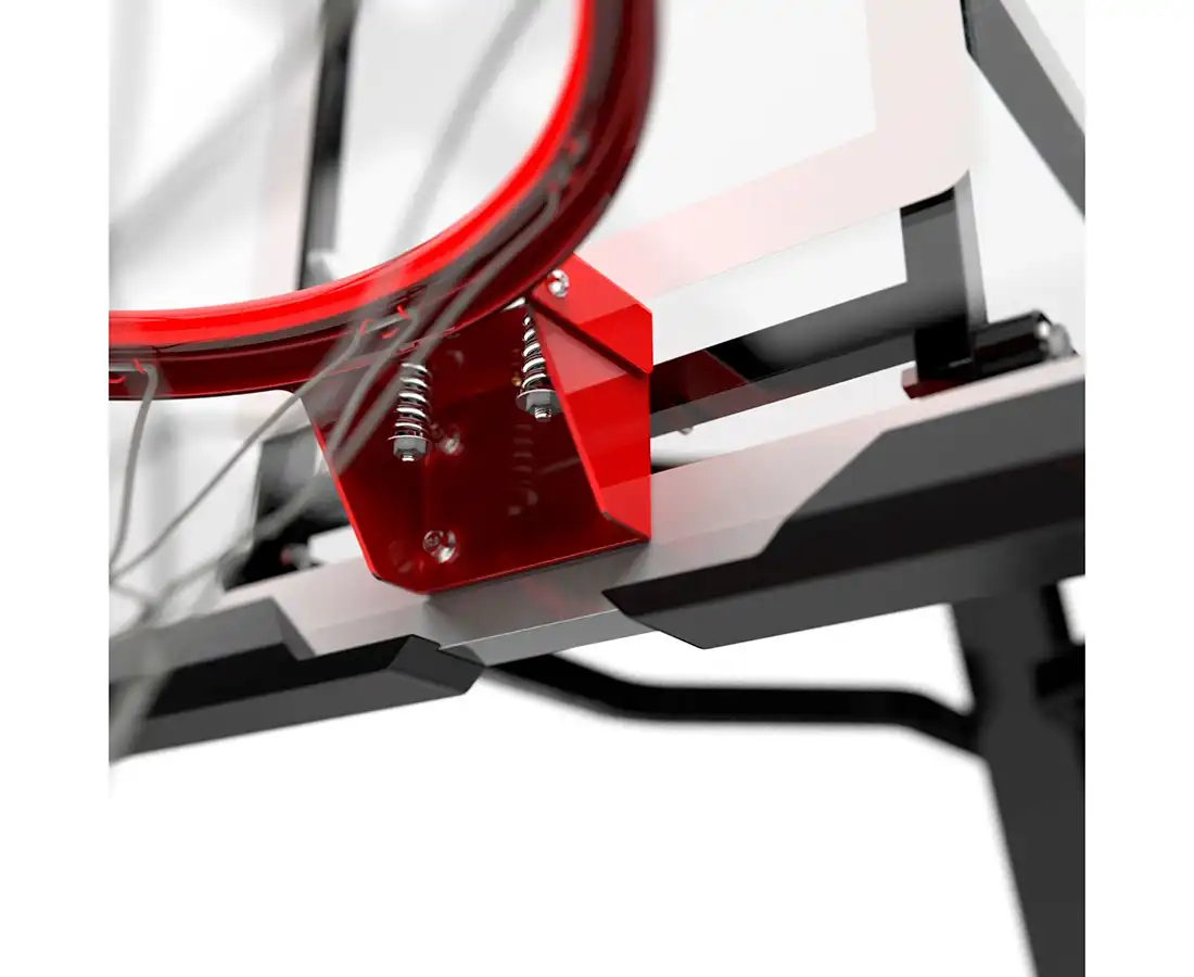 фото Баскетбольная мобильная стойка DFC STAND54G 136x80cm стеклo в интернет-магазине спортивных товаров МЯЧИКИ