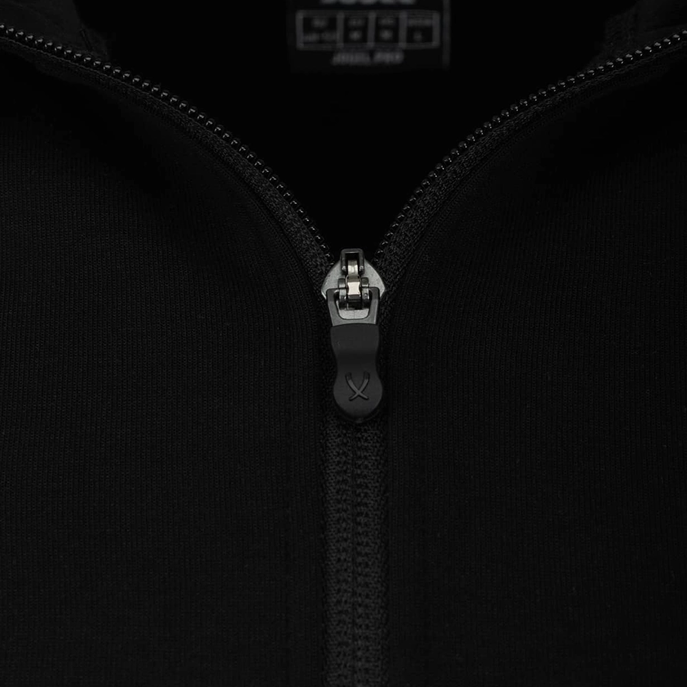 фото Худи на молнии ESSENTIAL Athlete Hooded FZ Jacket, черный в интернет-магазине спортивных товаров МЯЧИКИ