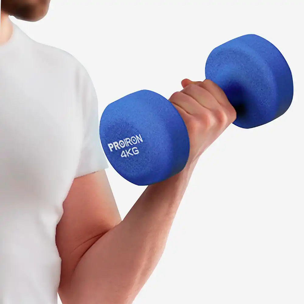 фото Proiron Гантели неопреновые 2шт по 4кг, арт. Г2040НЕО в интернет-магазине спортивных товаров МЯЧИКИ