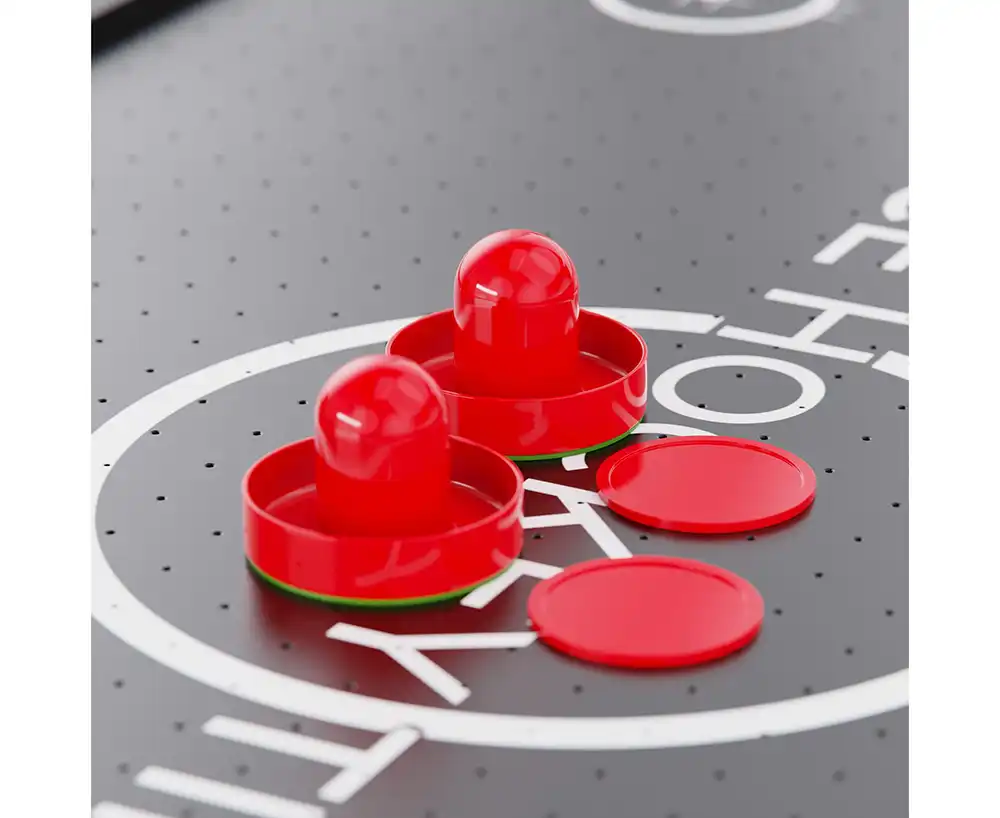 фото Игровой стол - аэрохоккей DFC ASTER 136 х 68 см, складной в интернет-магазине спортивных товаров МЯЧИКИ