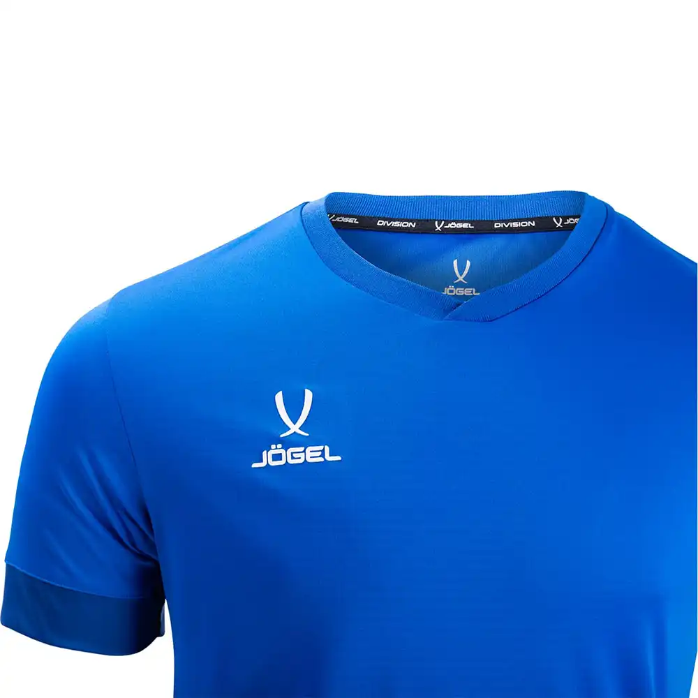 фото Футболка игровая DIVISION PerFormDRY Union Jersey, синий/темно-синий/белый в интернет-магазине спортивных товаров МЯЧИКИ