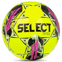 фото Мяч для футзала SELECT Futsal Attack Shiny Fluo Yellow